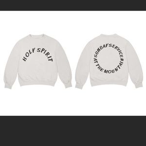 Kanye West Sunday Service crewneck.